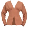 Sale Andrea Iyamah Gia Corset Blazer-Dust