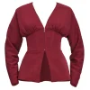 Discount Andrea Iyamah Gia Corset Blazer-Plum