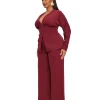 Discount Andrea Iyamah Gia Corset Blazer-Plum