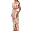 Clearance Andrea Iyamah Halima Eucalyptus Wrap Skirt