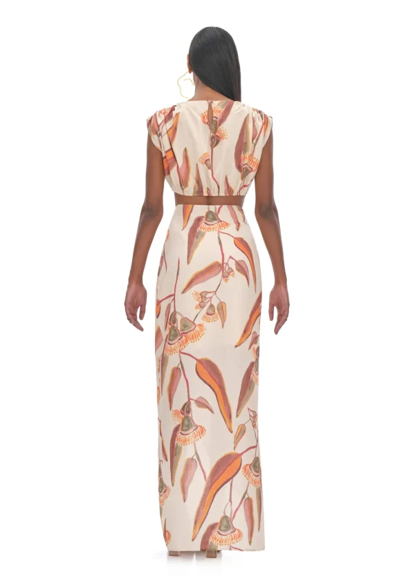 Clearance Andrea Iyamah Halima Eucalyptus Wrap Skirt