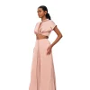 Best Andrea Iyamah Hami High Waist Pants-Pearl Pink