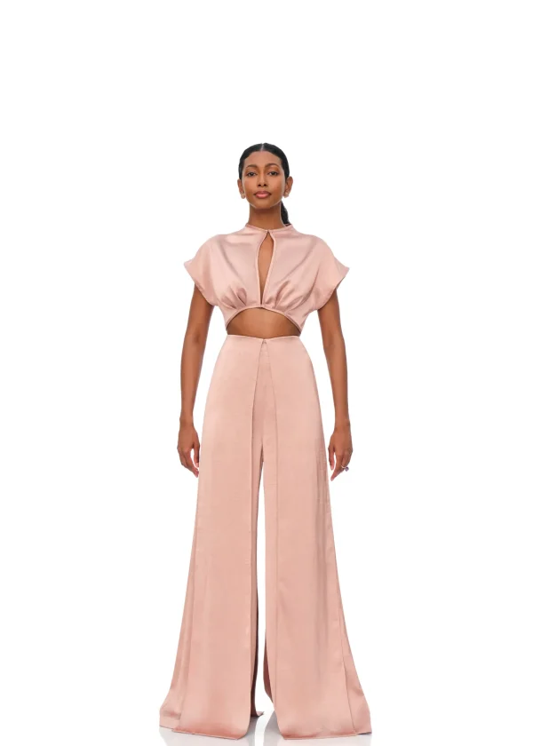 Best Andrea Iyamah Hami High Waist Pants-Pearl Pink