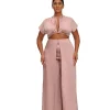 Best Andrea Iyamah Hami High Waist Pants-Pearl Pink