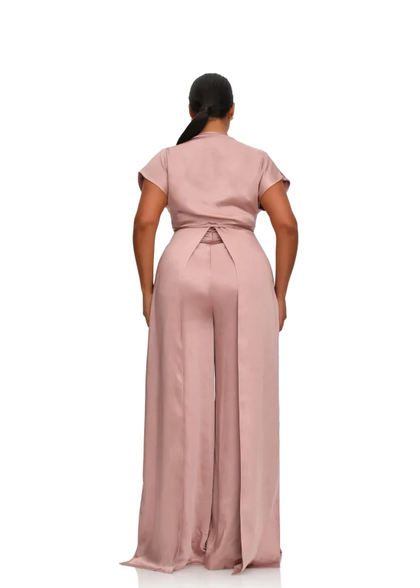 Best Andrea Iyamah Hami High Waist Pants-Pearl Pink