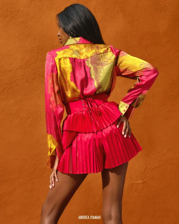 Hot Andrea Iyamah Hibi Shorts