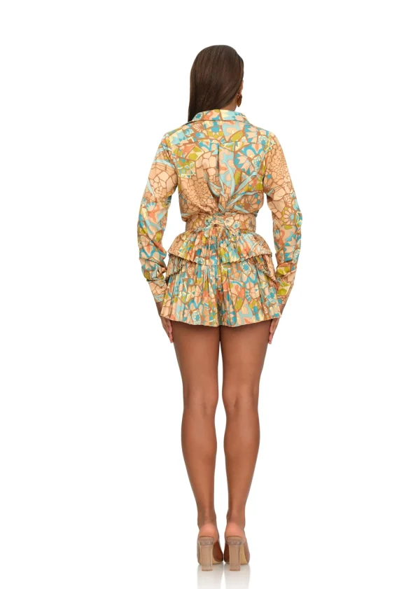Flash Sale Andrea Iyamah Hibi Shorts-Ilia Ii Print