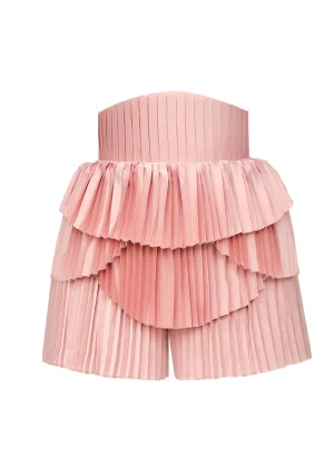Online Andrea Iyamah Hibi Shorts-Pearl Pink