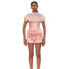 Online Andrea Iyamah Hibi Shorts-Pearl Pink