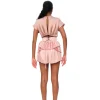 Online Andrea Iyamah Hibi Shorts-Pearl Pink