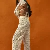 Best Sale Andrea Iyamah Hira Crochet Pants