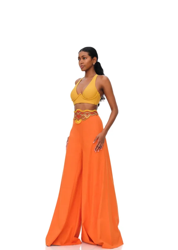 Sale Andrea Iyamah Ilo Pants-Clay