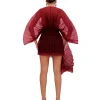 Store Andrea Iyamah Ime Skirt-Wine