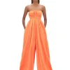 Clearance Andrea Iyamah Juma Cantaloupe Jumpsuit