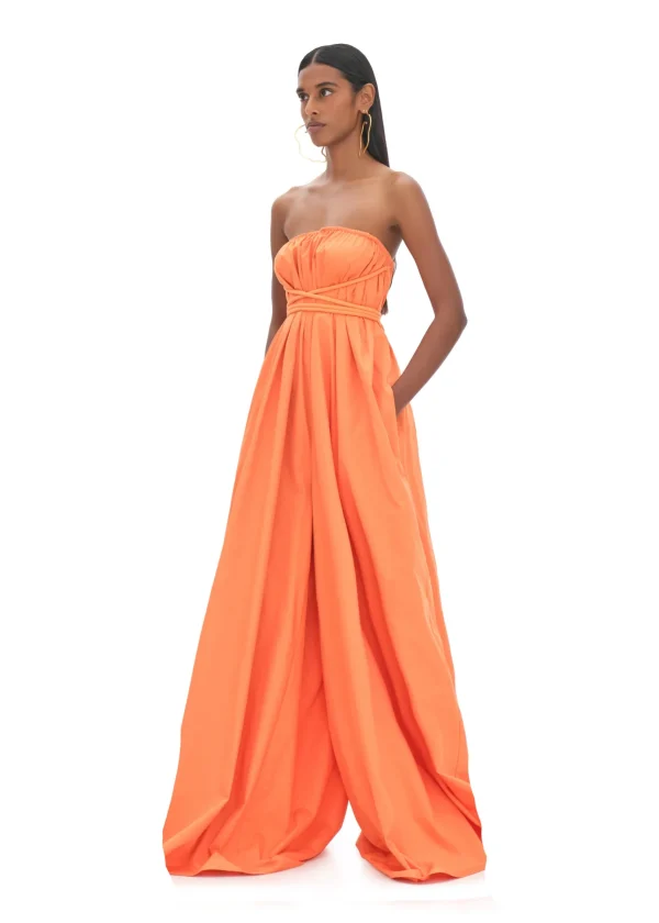 Clearance Andrea Iyamah Juma Cantaloupe Jumpsuit