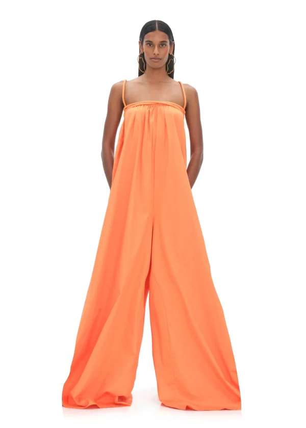 Clearance Andrea Iyamah Juma Cantaloupe Jumpsuit