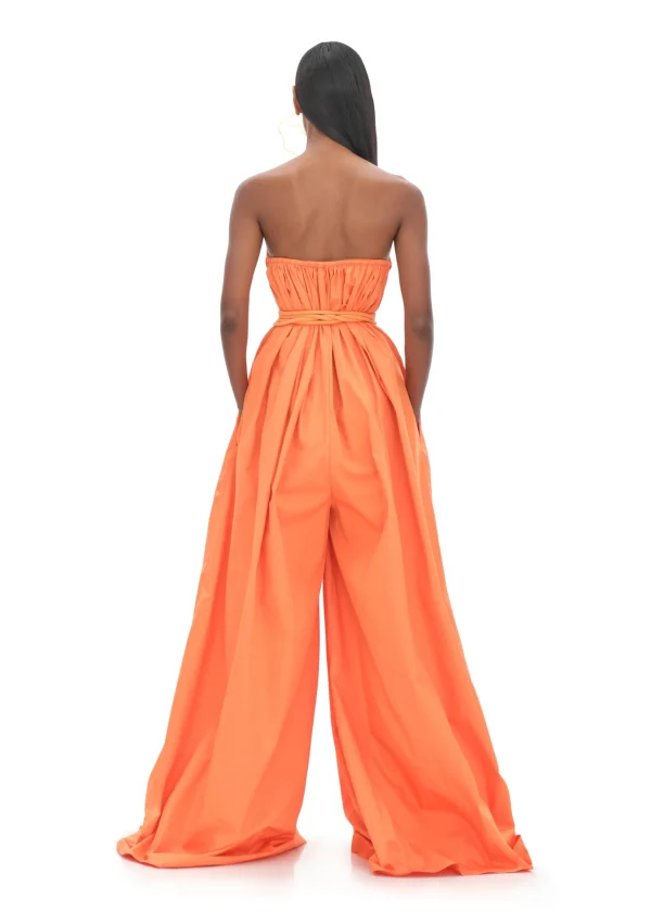 Clearance Andrea Iyamah Juma Cantaloupe Jumpsuit