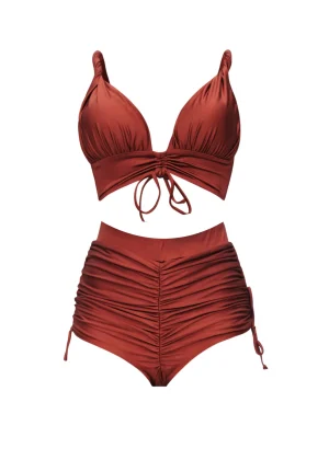 Best Andrea Iyamah Karo Bikini-Chocolate