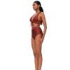 Best Andrea Iyamah Karo Bikini-Chocolate