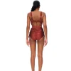 Fashion Andrea Iyamah Karo Bikini-Chocolate