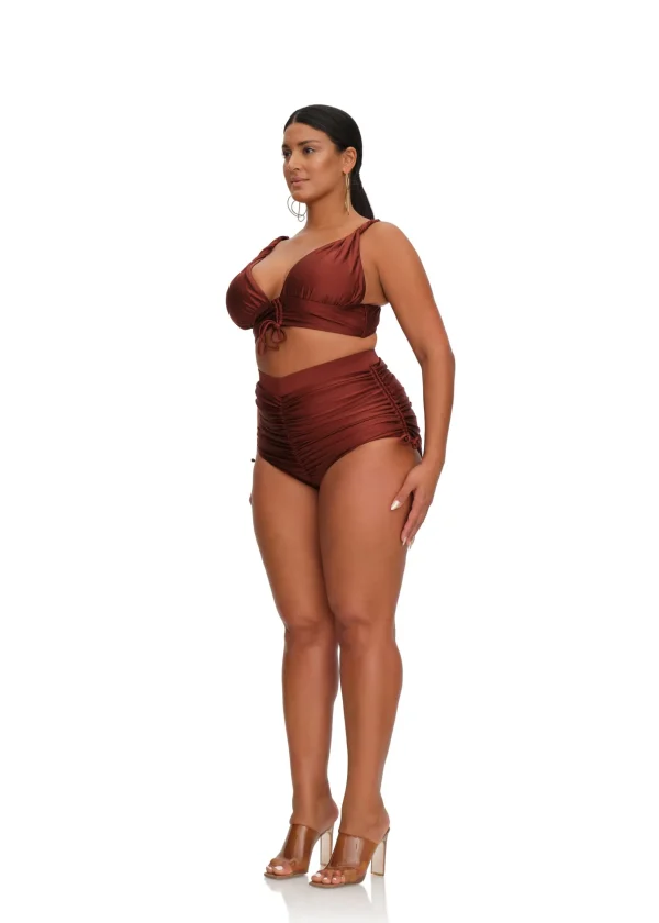 Best Andrea Iyamah Karo Bikini-Chocolate