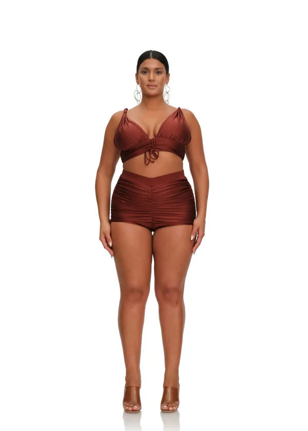 Best Andrea Iyamah Karo Bikini-Chocolate