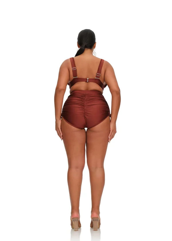 Best Andrea Iyamah Karo Bikini-Chocolate