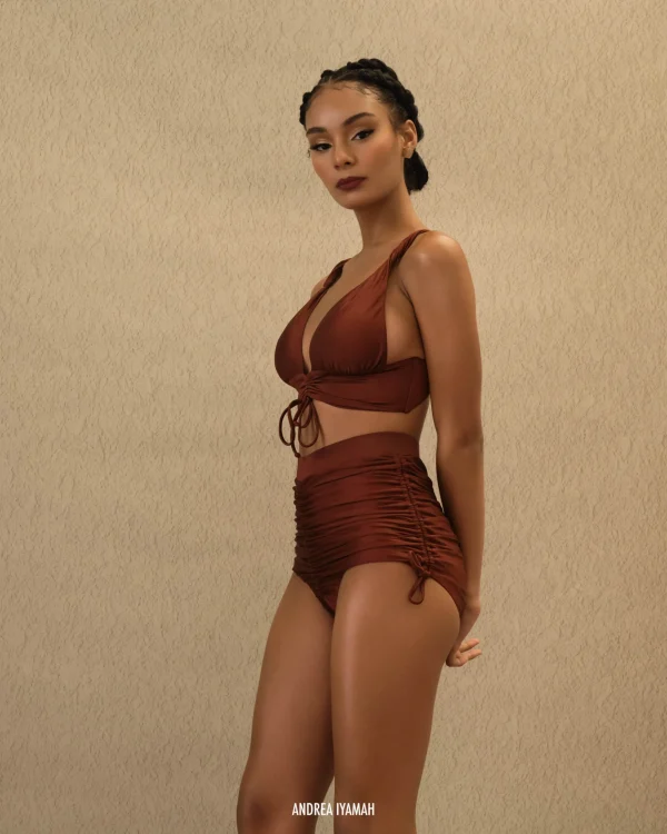 Best Andrea Iyamah Karo Bikini-Chocolate