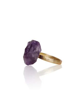 Clearance Andrea Iyamah Karr Amethyst Gemstone Ring