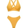 Store Andrea Iyamah Kasa Bikini-Mustard