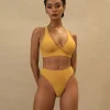 Store Andrea Iyamah Kasa Bikini-Mustard