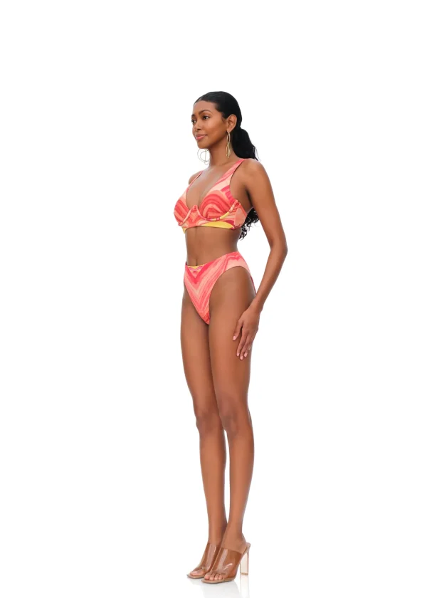 Shop Andrea Iyamah Kasa Bikini-Sunset