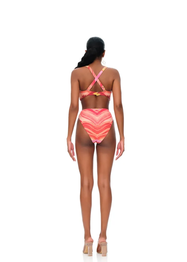 Shop Andrea Iyamah Kasa Bikini-Sunset