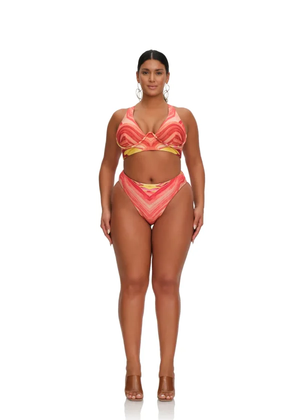 Shop Andrea Iyamah Kasa Bikini-Sunset