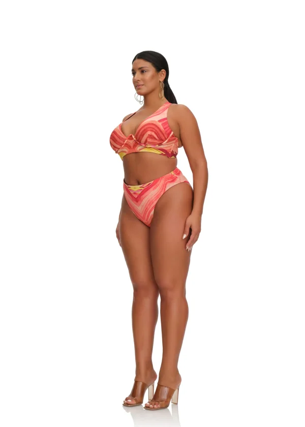 Shop Andrea Iyamah Kasa Bikini-Sunset