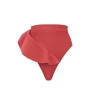 Shop Andrea Iyamah Kiara Red High Rise Bikini