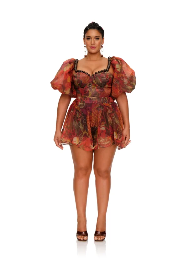 Clearance Andrea Iyamah Kokos Shorts-Kola Print