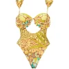 Best Andrea Iyamah Kuji One Piece Swimsuit-Ilia Print