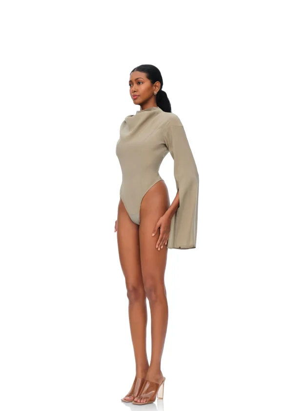 Cheap Andrea Iyamah Kula Bodysuit-Rosemary