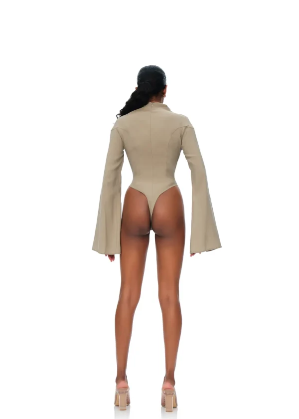 Cheap Andrea Iyamah Kula Bodysuit-Rosemary