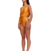 Best Sale Andrea Iyamah Lada One Piece Swimsuit-Sunset Gold