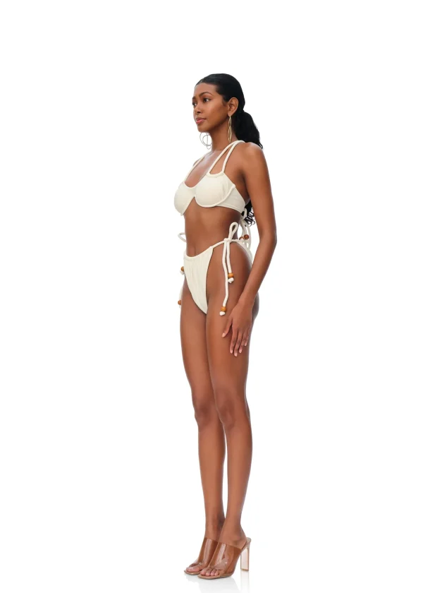 Clearance Andrea Iyamah Lani Bikini-Ivory