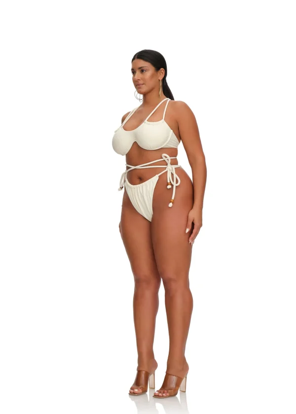 Clearance Andrea Iyamah Lani Bikini-Ivory