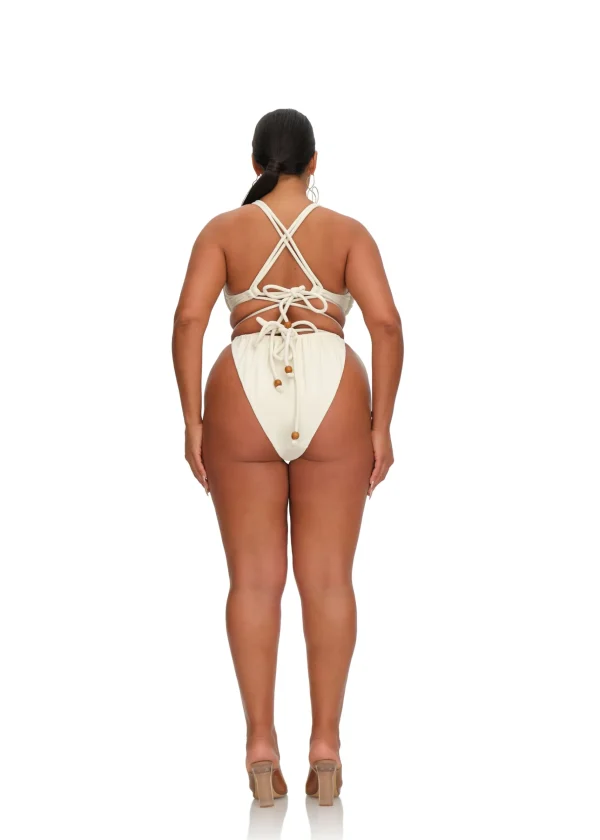 Clearance Andrea Iyamah Lani Bikini-Ivory