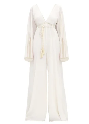 Best Sale Andrea Iyamah Lili Jumpsuit-Ivory