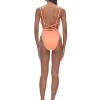 Outlet Andrea Iyamah Lima Peach One Piece Swimsuit