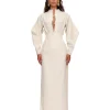 Clearance Andrea Iyamah Lino Corset Skirt-Limestone