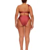 Cheap Andrea Iyamah Liva Bikini-Wine