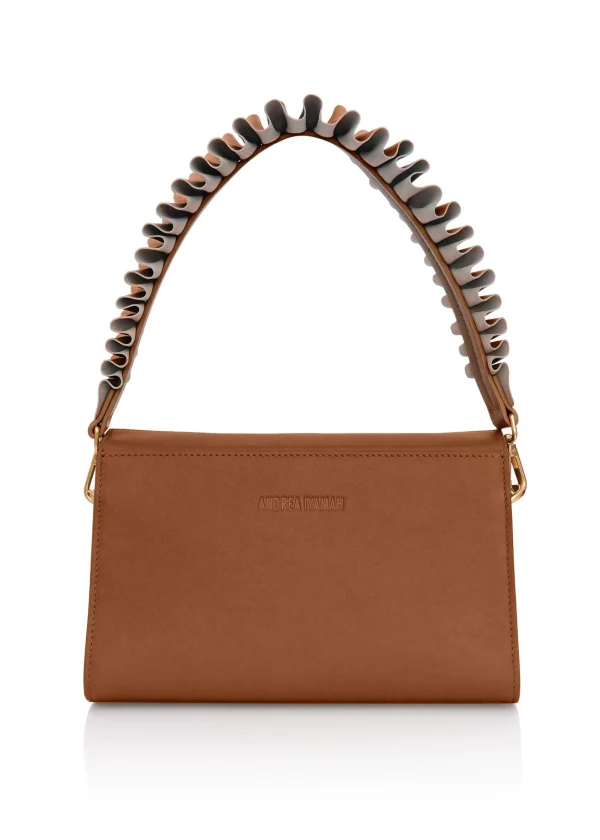 Store Andrea Iyamah Mala Brown Shoulder Bag