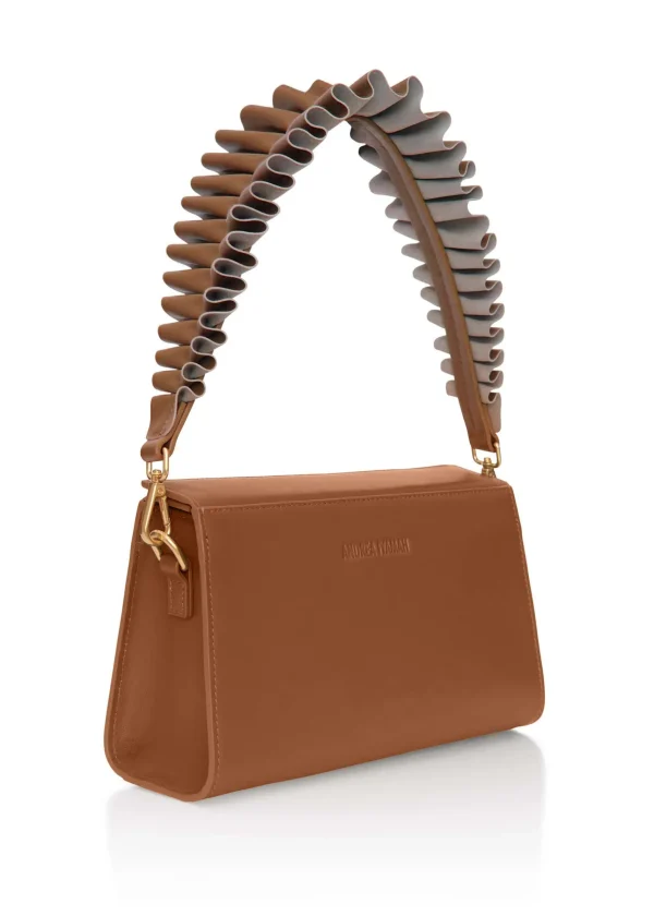 Store Andrea Iyamah Mala Brown Shoulder Bag